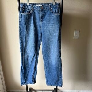 Na-KD Classic Blue Straight Leg Women's Jeans